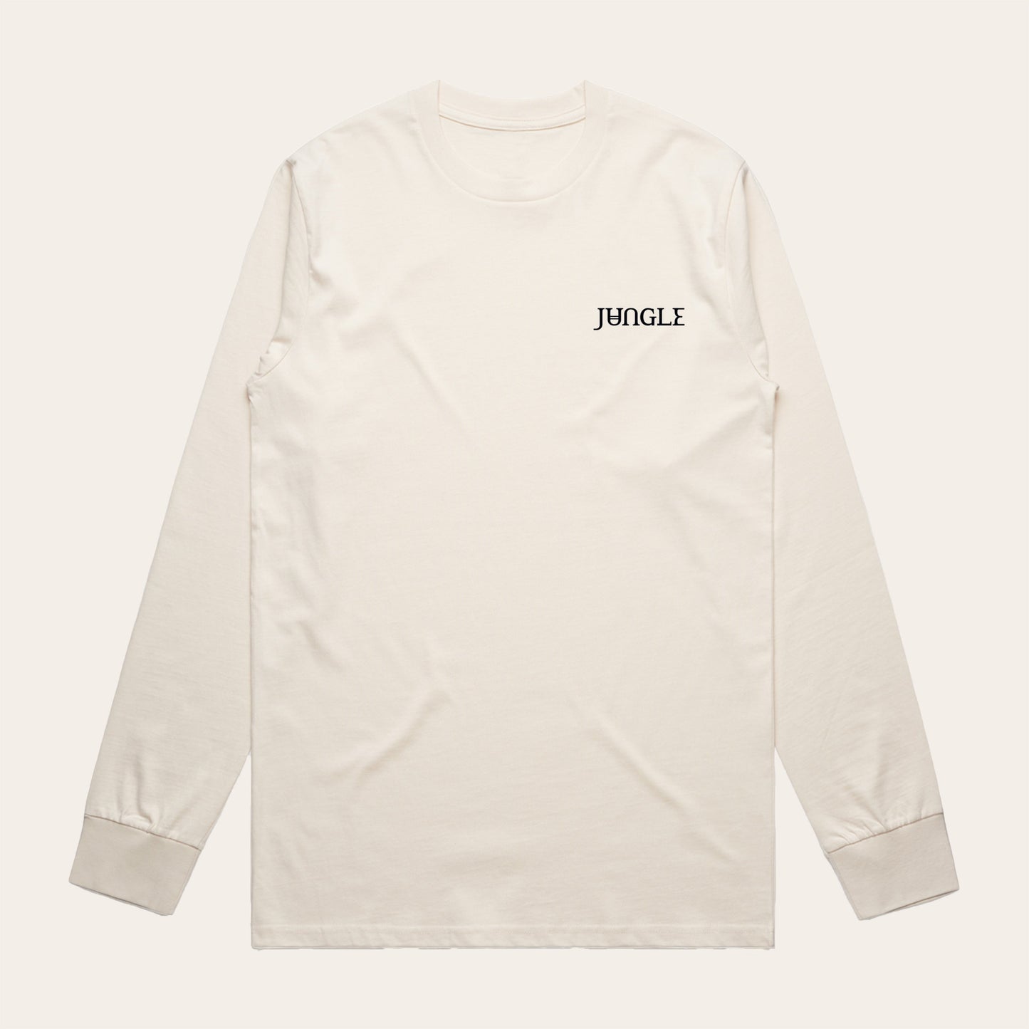 Jungle Cream Hella Logos Long Sleeve T-shirt