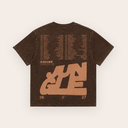 Sunshine World Tour Vintage Brown T-shirt