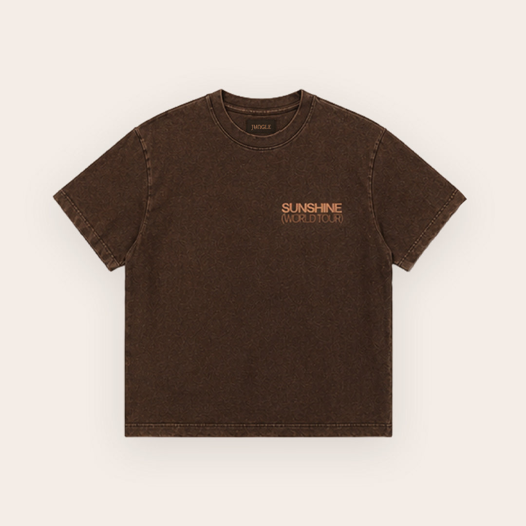 Sunshine World Tour Vintage Brown T-shirt