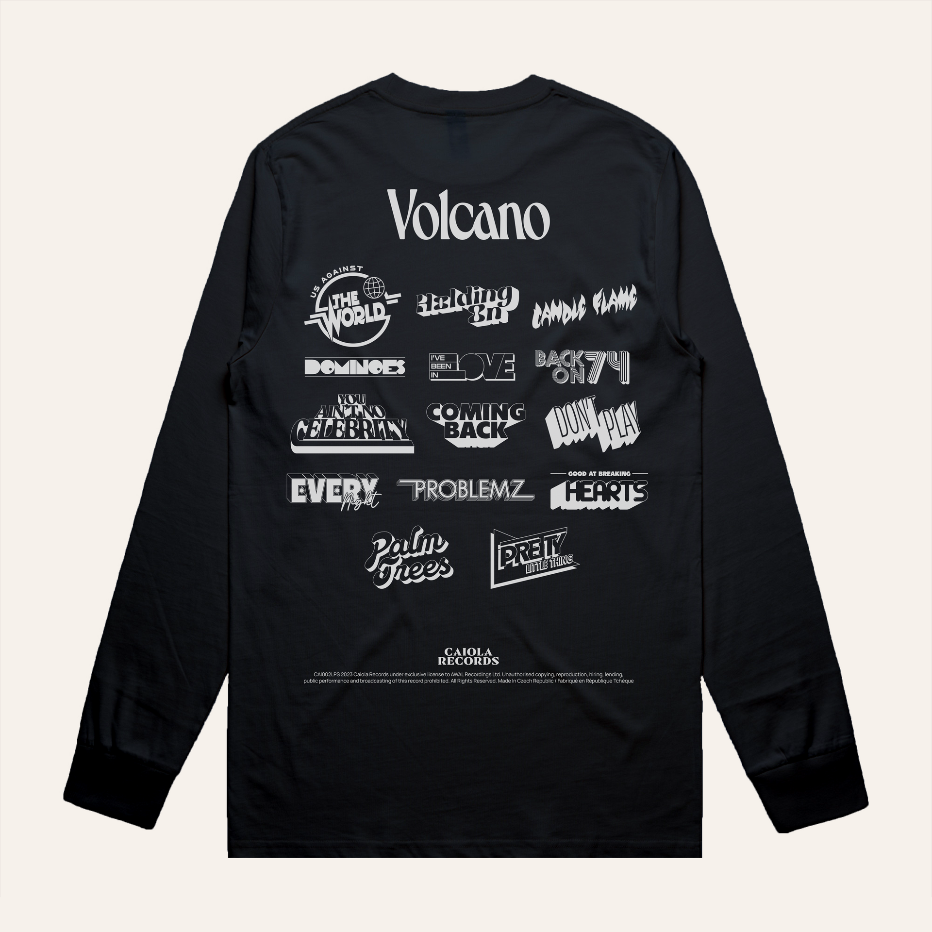 Tシャツ・カットソー WOOALONG Graphic half sleeve TShirts BLACK WL241JST01UBLK 09-