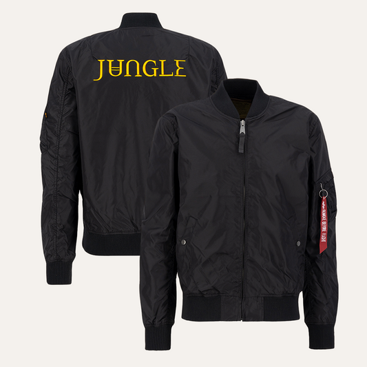 Embroidered Jungle Alpha Industries MA-1 TT Bomber Jacket
